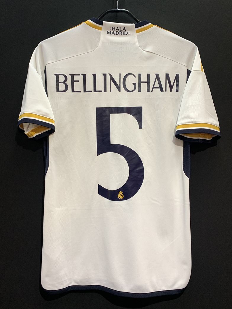 【2023/24】レアル・マドリード（H）/ CONDITION：A- / SIZE：L（日本規格）/ #5 / BELLINGHAM