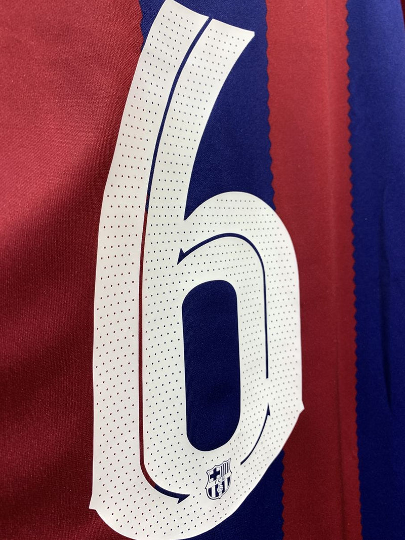【2023/24】FCバルセロナ（H）/ CONDITION：A- / SIZE：XL / #6 / GAVI / UCL仕様