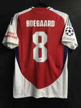 【2024/25】アーセナル（H）/ CONDITION：New / SIZE：XL（日本規格）/ #8 / ØDEGAARD / UCL仕様 / オーセンティック