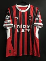 【2024/25】ACミラン（H) / CONDITION：A / SIZE：M / #7 / MORATA / UCL仕様
