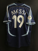 【2006】アルゼンチン代表（A) / CONDITION：A / SIZE：XL / #19 / MESSI / ドイツW杯パッチ