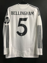 【2024/25】レアル・マドリード（H) / CONDITION：A / SIZE：2XL（日本規格）/ #5 / BELLINGHAM / オーセンティック