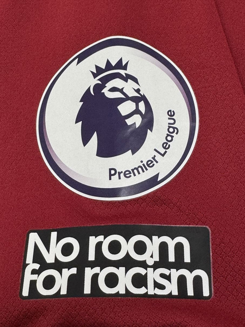 【2022/23】リバプール（H）/ CONDITION：A / SIZE：L / #6 / THIAGO / プレミア、No room for raicismパッチ