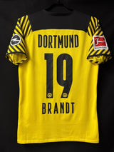 【2021/22】ドルトムント（H）/ CONDITION：A / SIZE：M / #19 / BRANDT / ブンデスパッチ / オーセンティック