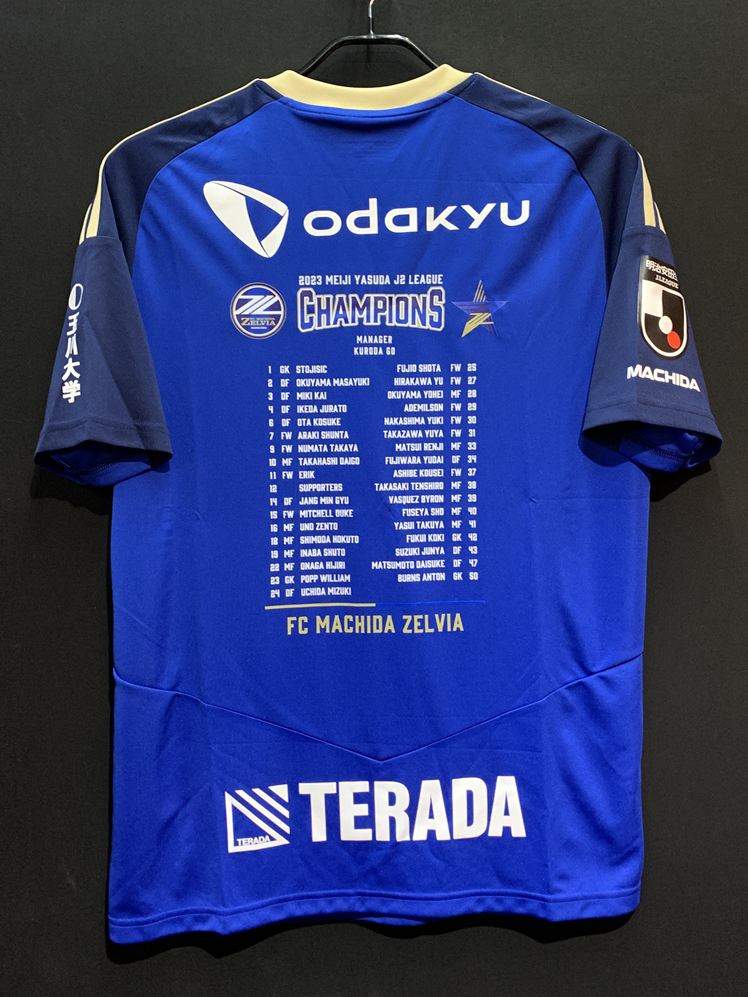 【2023】FC町田ゼルビア（H）/ CONDITION：NEW / SIZE：O（日本規格）/ J2リーグ優勝記念プリント
