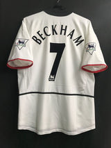 【2002/03】マンチェスター・ユナイテッド（A）/ CONDITION：A / SIZE：M / #7 / BECKHAM / プレミアパッチ