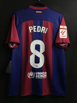 【2023/24】バルセロナ（H）/ CONDITION：New / SIZE：L / #8 / PEDRI / ラ・リーガ、リーグ優勝パッチ