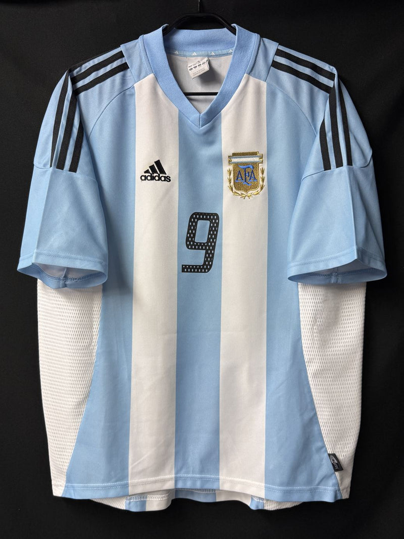 （ブランドロゴ）の人気ランキング 2002】アルゼンチン代表（H）/ CONDITION：A / SIZE：L / #9 ウェア