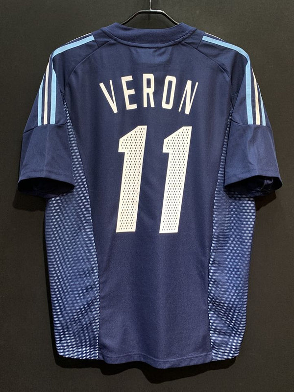 【2002/03】アルゼンチン代表（A）/ CONDITION：A- / SIZE：L / #11 / VERON
