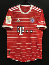 【2022/23】FCバイエルン・ミュンヘン（H）/ CONDITION：NEW / SIZE：O（日本規格）/ #17 / MANÉ / ブンデスリーガチャンピオンパッチ / オーセンティック