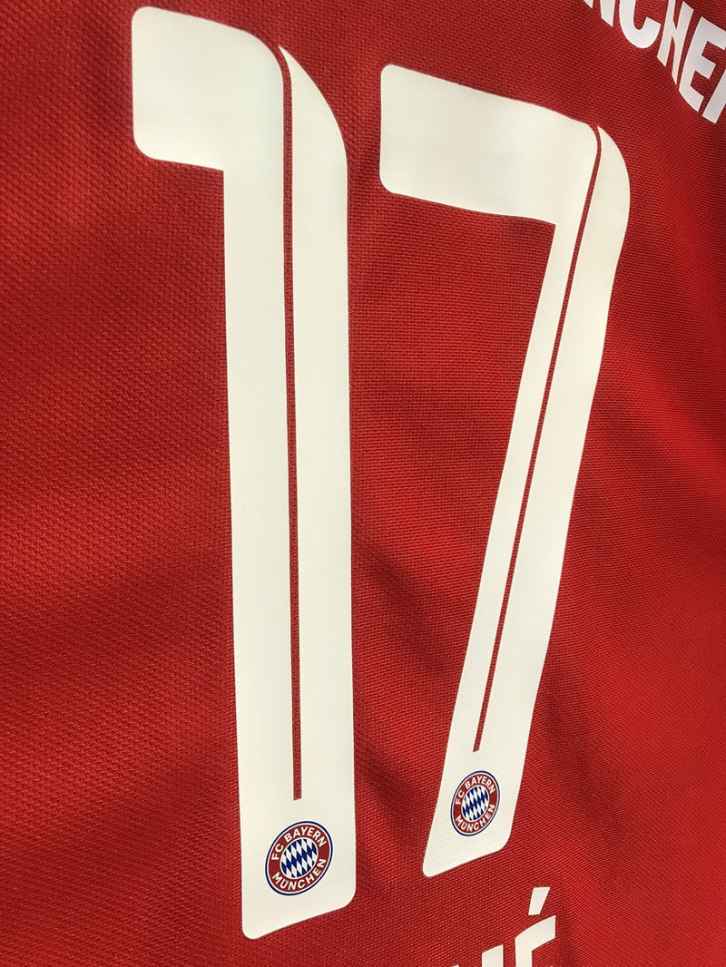 【2022/23】FCバイエルン・ミュンヘン（H）/ CONDITION：NEW / SIZE：O（日本規格）/ #17 / MANÉ / ブンデスリーガチャンピオンパッチ / オーセンティック