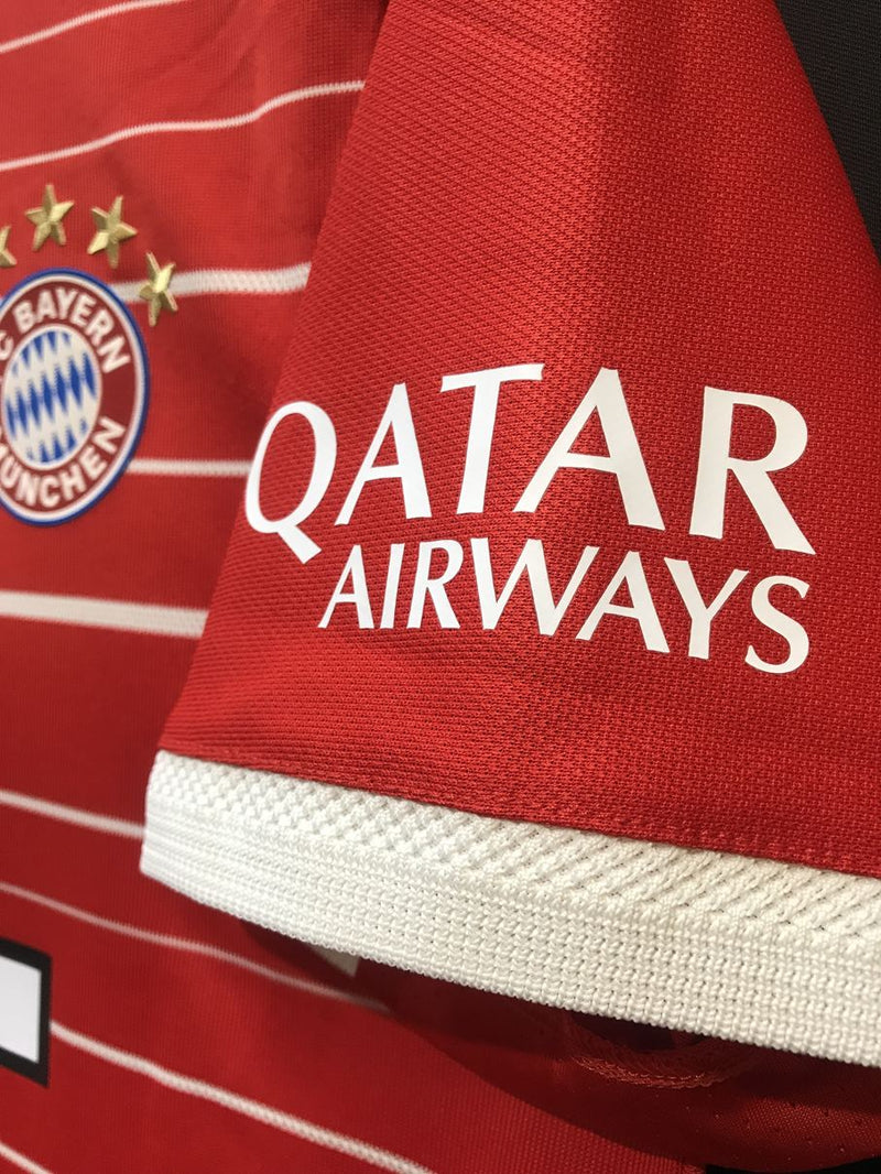 【2022/23】FCバイエルン・ミュンヘン（H）/ CONDITION：NEW / SIZE：O（日本規格）/ #17 / MANÉ / ブンデスリーガチャンピオンパッチ / オーセンティック