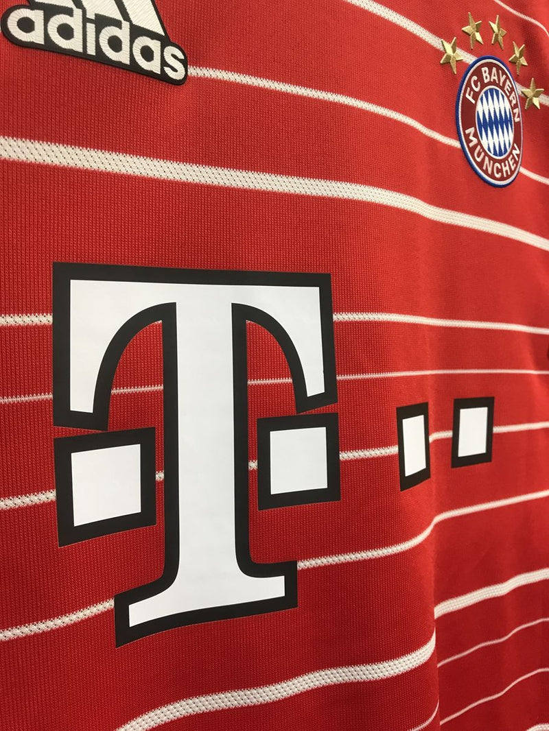 【2022/23】FCバイエルン・ミュンヘン（H）/ CONDITION：NEW / SIZE：O（日本規格）/ #17 / MANÉ / ブンデスリーガチャンピオンパッチ / オーセンティック