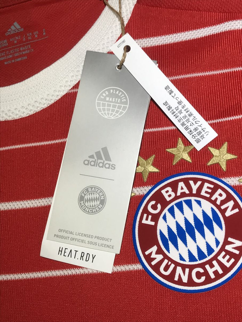 【2022/23】FCバイエルン・ミュンヘン（H）/ CONDITION：NEW / SIZE：O（日本規格）/ #17 / MANÉ / ブンデスリーガチャンピオンパッチ / オーセンティック