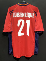 【1998】スペイン代表（H）/ CONDITION：A / SIZE：L / #21 / LUIS ENRIQUE / W杯フランス大会刺繍