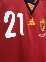 【1998】スペイン代表（H）/ CONDITION：A / SIZE：L / #21 / LUIS ENRIQUE / W杯フランス大会刺繍