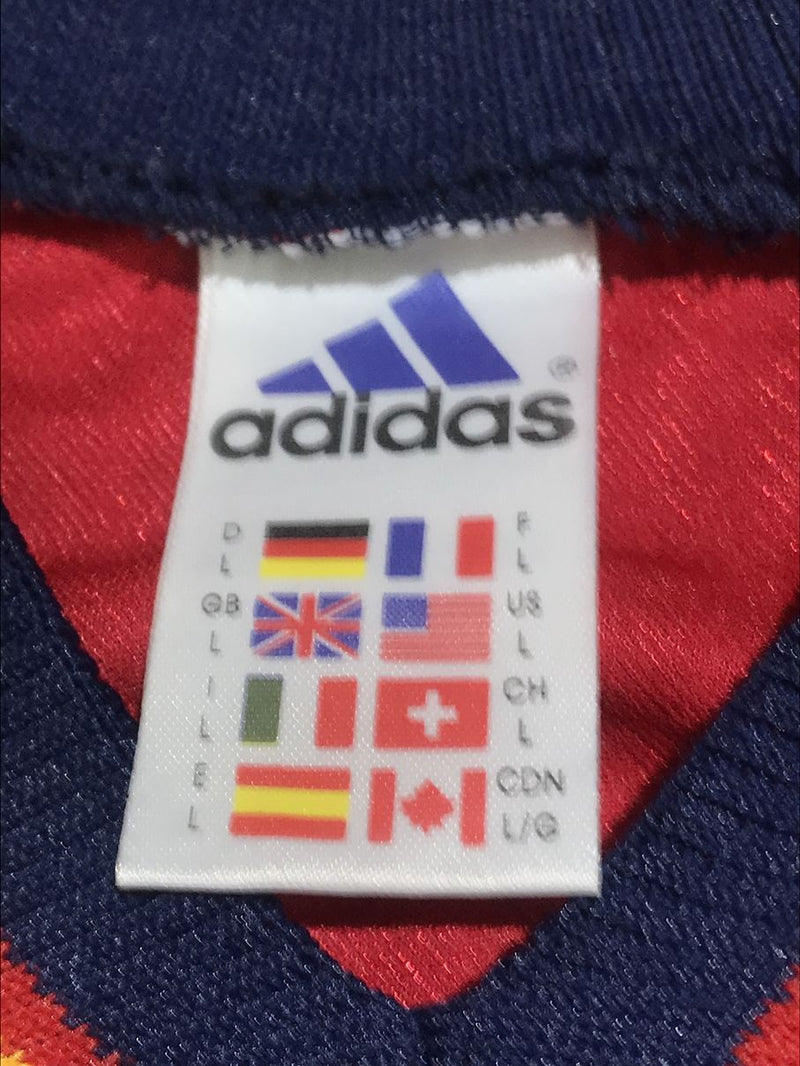 【1998】スペイン代表（H）/ CONDITION：A / SIZE：L / #21 / LUIS ENRIQUE / W杯フランス大会刺繍