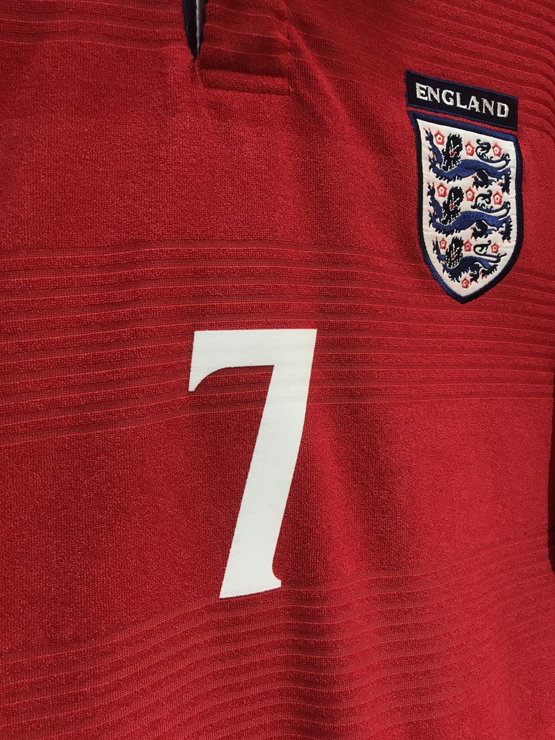 【2000】イングランド代表（A）/ CONDITION：A / SIZE：M / #7 / BECKHAM / EURO2000パッチ