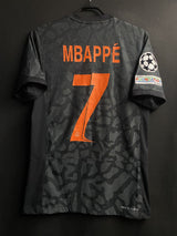 【2023/24】パリ・サンジェルマン（3rd）/ CONDITION：A / SIZE：S / #7 / MBAPPÉ / UCL仕様 / オーセンティック