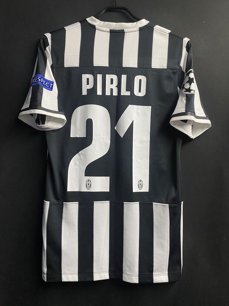【2013/14】ユベントス（H）/ CONDITION：B+ / SIZE：S / #21 / PIRLO / UCL仕様