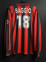 【1996/97】ACミラン（H）/ CONDITION：A / SIZE：XL / #18 / BAGGIO / 復刻版