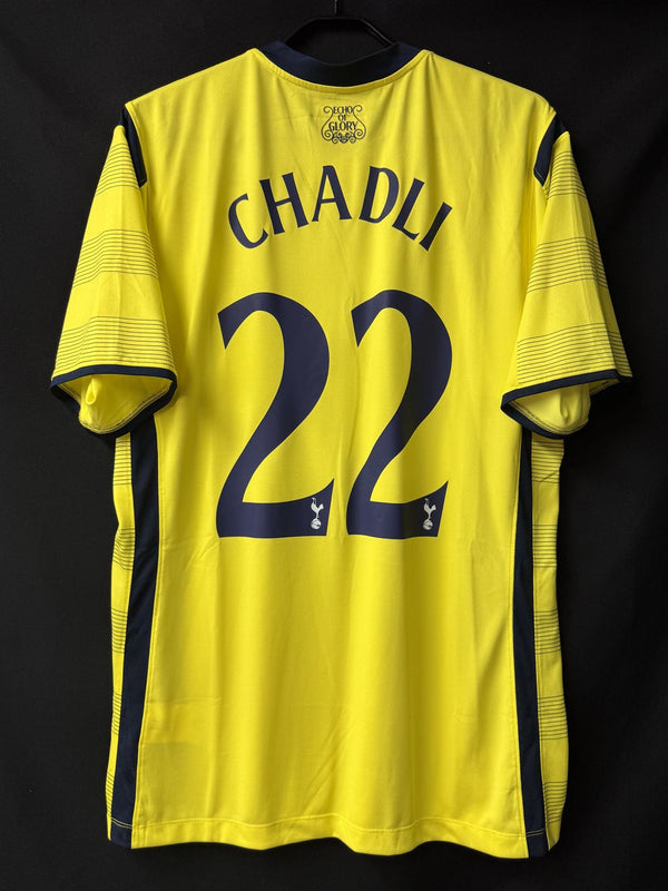 【2014/15】トッテナム（3rd）/ CONDITION：NEW / SIZE：XL / #22 / CHADLI / カップ戦用マーキング