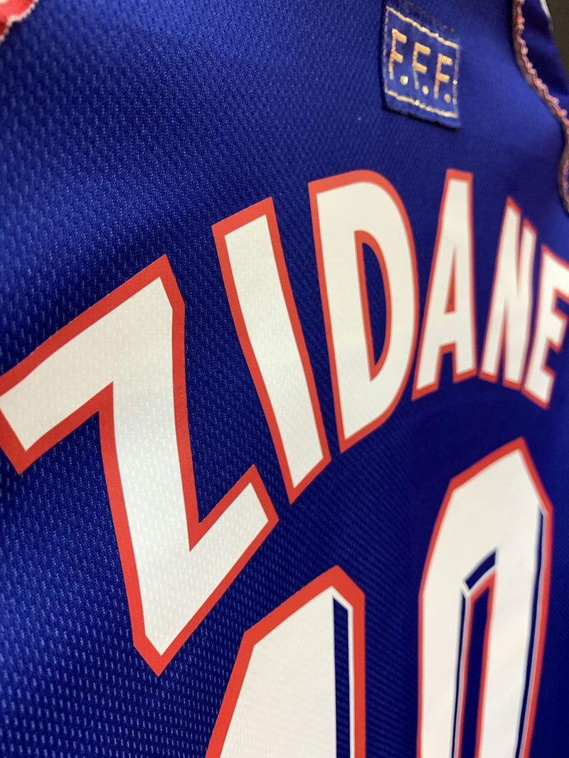 【1998】フランス代表（H）/ CONDITION：B+ / SIZE：L / #10 / ZIDANE