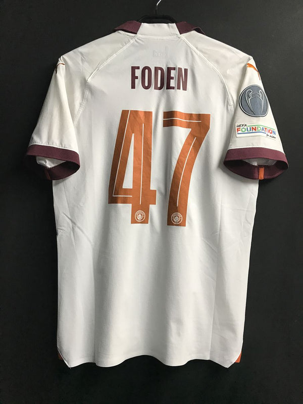 【2023/24】マンチェスター・シティ（A）/ CONDITION：A- / SIZE：S / #47 / FODEN / UCL仕様 / オーセンティック