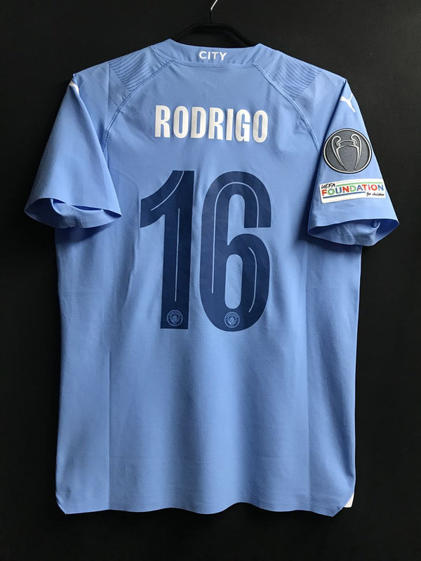 【2023/24】マンチェスター・シティ（H）/ CONDITION：A / SIZE：S / #16 / RODRIGO / UCL仕様 / オーセンティック