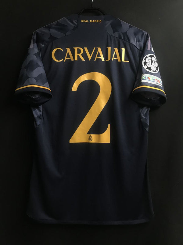 【2023/24】レアル・マドリード（A）/ CONDITION：A / SIZE：L（日本規格）/ #2 / CARVAJAL / UCL仕様