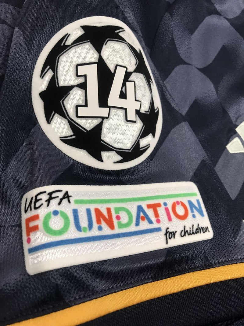 【2023/24】レアル・マドリード（A）/ CONDITION：A / SIZE：L（日本規格）/ #2 / CARVAJAL / UCL仕様