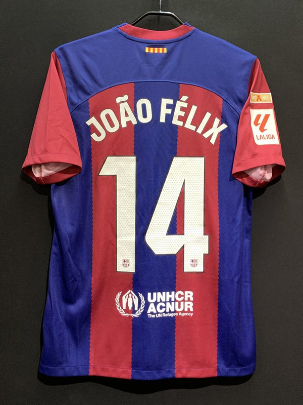 【2023/24】FCバルセロナ（H）/ CONDITION：A / SIZE：M / #14 / JOÃO FÉLIX / ラ・リーガ仕様