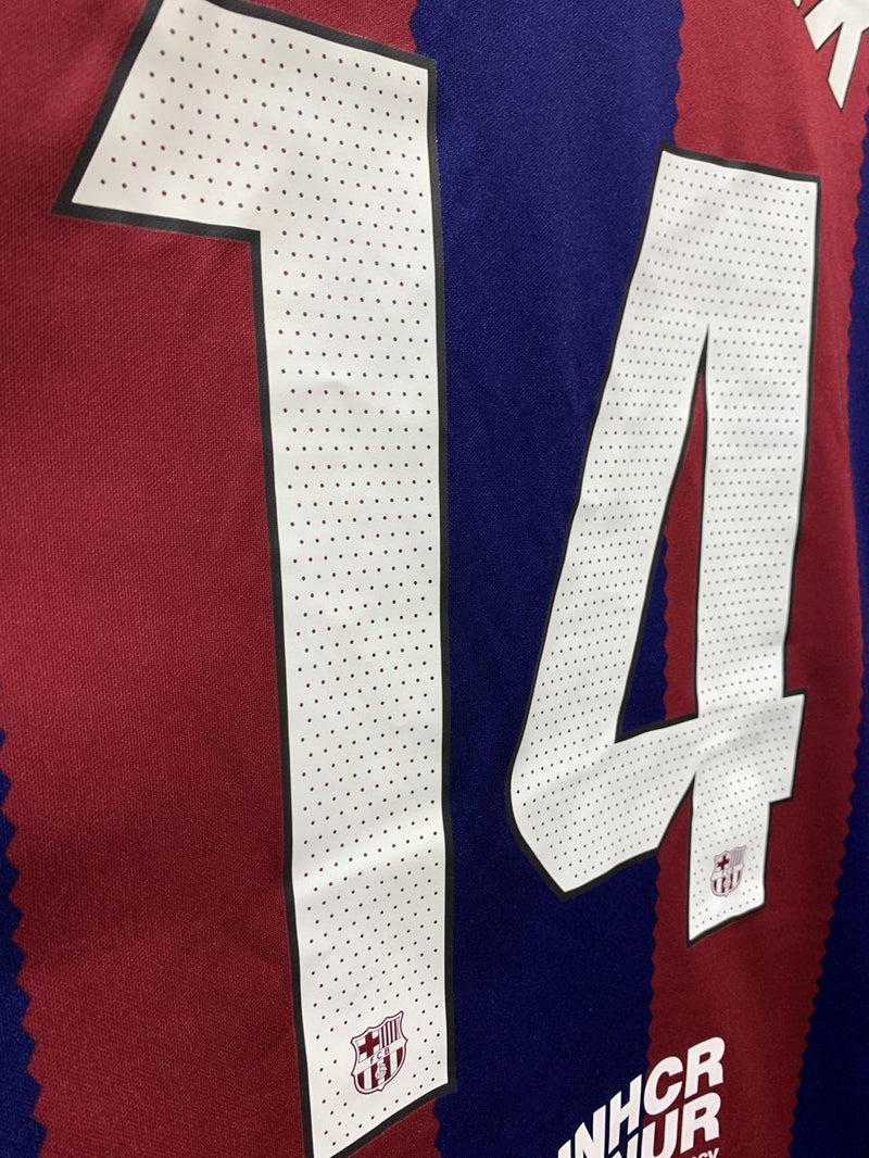 【2023/24】FCバルセロナ（H）/ CONDITION：A / SIZE：M / #14 / JOÃO FÉLIX / ラ・リーガ仕様