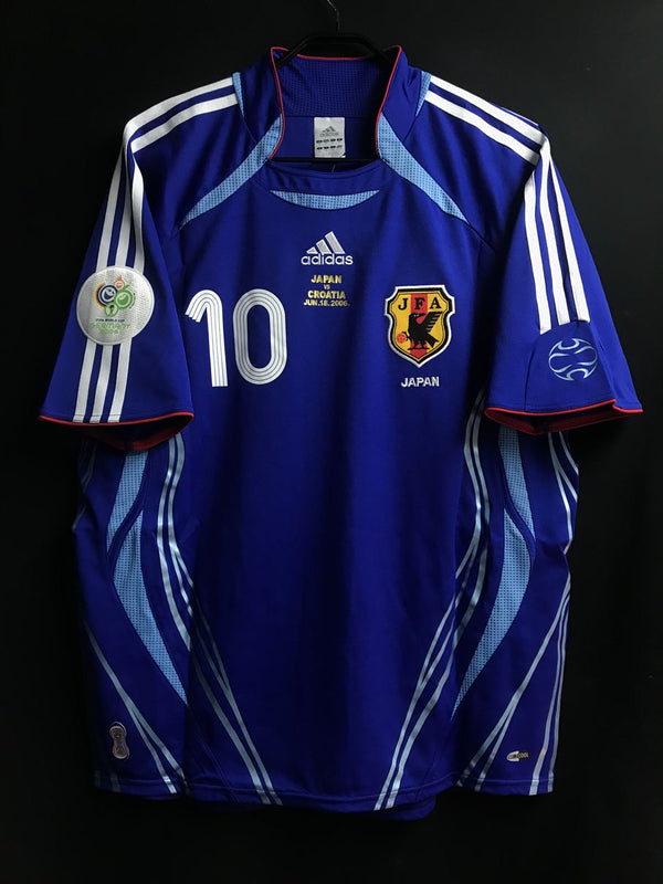 【2006】日本代表（H）/ CONDITION：New / SIZE：O（日本規格）/ #10 / NAKAMURA / ドイツW杯クロアチア代表戦仕様