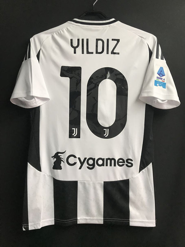 【2024/25】ユベントス（H）/ CONDITION：A / SIZE：M（日本規格）/ #10 / YILDIZ / セリエAパッチ