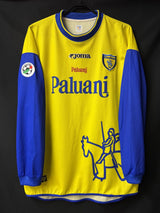 【2002/03】ACキエーヴォ・ヴェローナ（H）/ CONDITION：A- / SIZE：M / #21 / BIERHOFF / レガ・カルチョパッチ