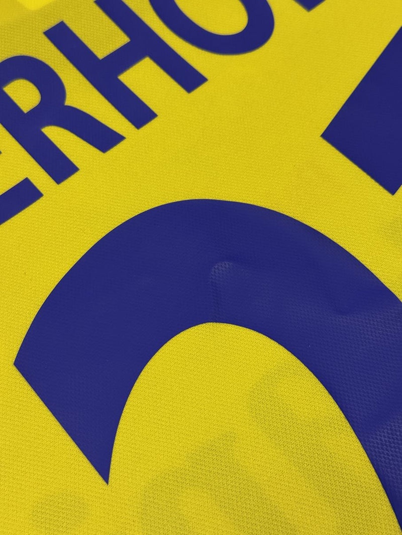 【2002/03】ACキエーヴォ・ヴェローナ（H）/ CONDITION：A- / SIZE：M / #21 / BIERHOFF / レガ・カルチョパッチ