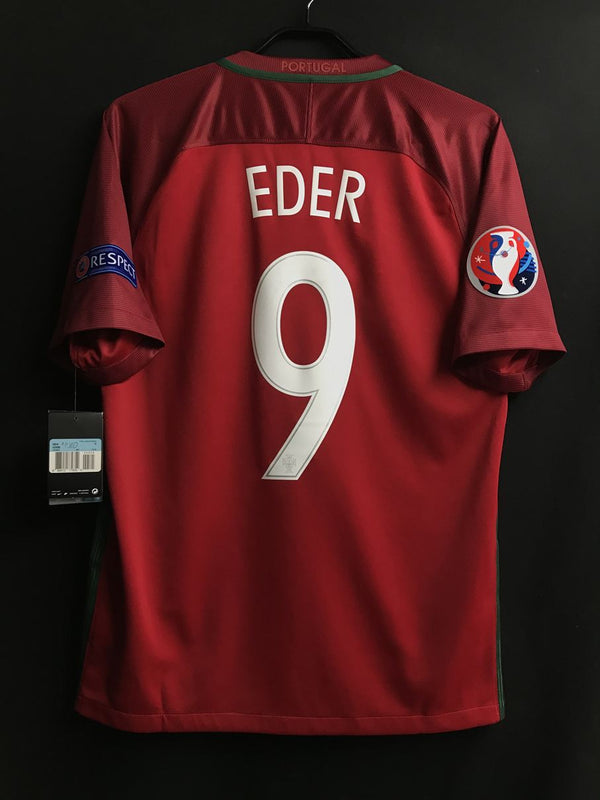 【2016】ポルトガル代表（H）/ CONDITION：New / SIZE：M / #9 / EDER / EURO2016決勝仕様