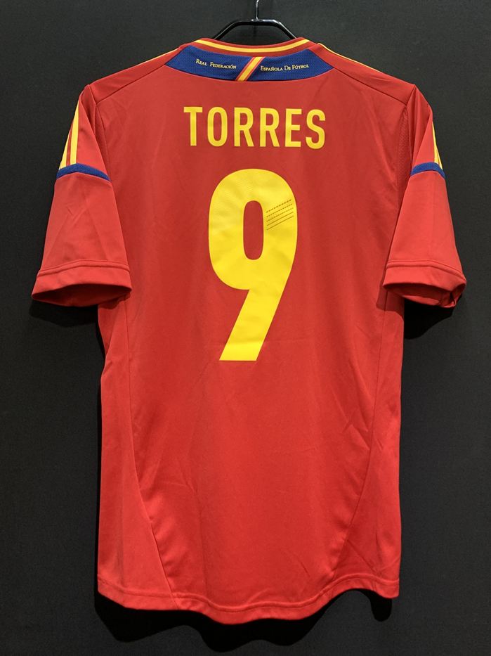 【2012】スペイン代表（H）/ CONDITION：B+ / SIZE：S / #9 / TORRES