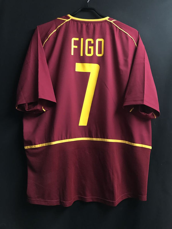 【2002/03】ポルトガル代表（H）/ CONDITION：A / SIZE：XL / #7 / FIGO