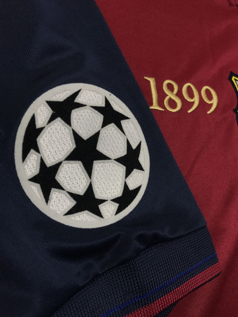 【1999/2000】バルセロナ（H）/ CONDITION：New / SIZE：XL / #32 / PUYOL / UCLパッチ / 復刻版