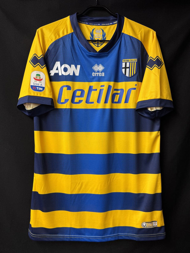 【2018/19】パルマ（A）/ CONDITION：NEW / SIZE：XXXL / #22 / BRUNO ALVES / セリエAパッチ