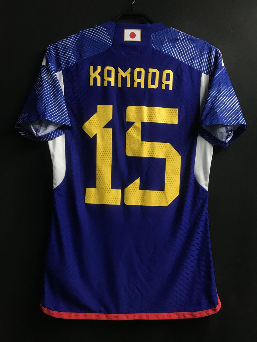  日本代表 KAMADA 15番 オーセンティック 2022/23】日本代表（H）/ CONDITION：A / SIZE：S（日本規格）/ #15