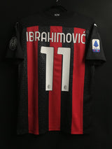 【2020/21】ACミラン（H) / CONDITION：New / SIZE：S / #11 / IBRAHIMOVIC / セリエAパッチ