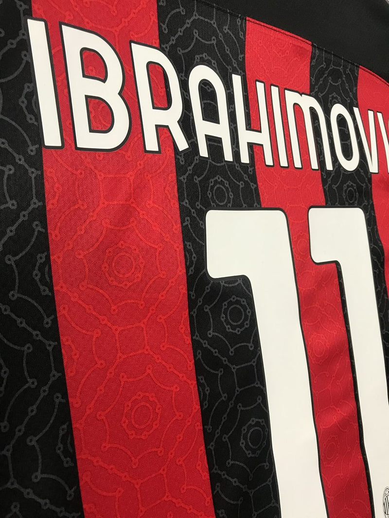 【2020/21】ACミラン（H) / CONDITION：New / SIZE：S / #11 / IBRAHIMOVIC / セリエAパッチ