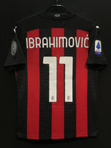 【2020/21】ACミラン（H）/ CONDITION：A / SIZE：S / #11 / IBRAHIMOVIĆ / セリエA、ビッグイヤーパッチ