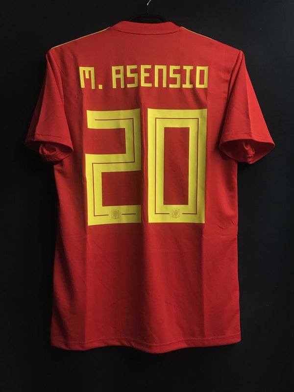 【2018/19】スペイン代表（H）/ CONDITION：New / SIZE：S（日本規格）/ #20 / M.ASENSIO