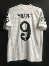 【2024/25】レアル・マドリード（H） / CONDITION：New / SIZE：L / #9 / MBAPPÉ / UCL仕様 / オーセンティック