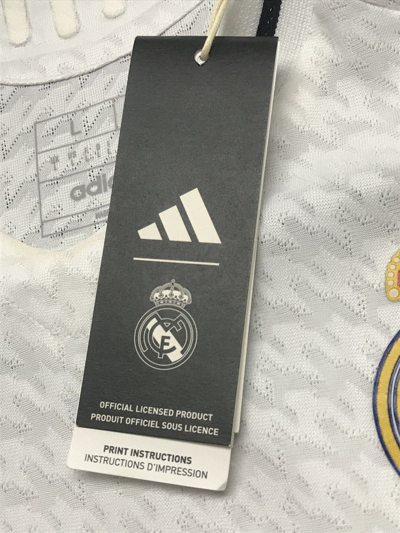 【2024/25】レアル・マドリード（H） / CONDITION：New / SIZE：L / #9 / MBAPPÉ / UCL仕様 / オーセンティック