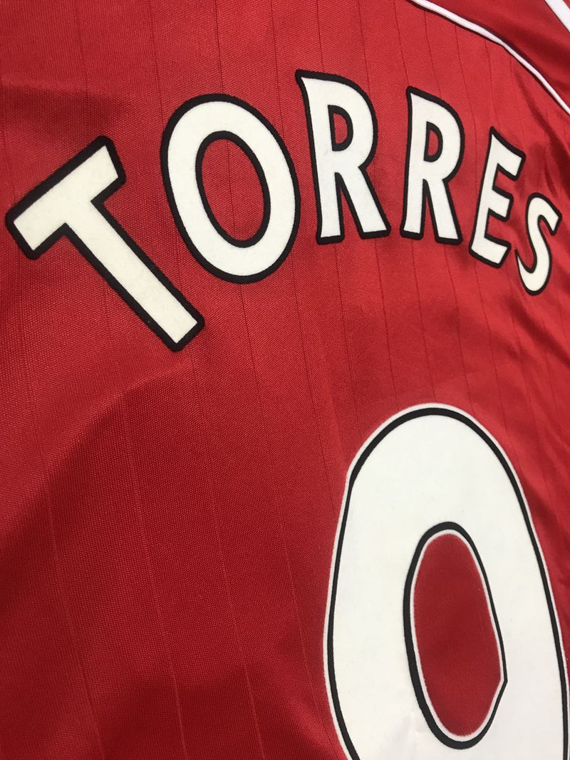 【2007/08】リバプール（H）/ CONDITION：New / SIZE：S / #9 / TORRES / プレミアパッチ
